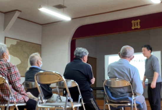 岐阜市社会福祉協議会方県支部・石谷自治会主催の「石谷ふれあい・いきいきサロン」にて、 ピノキオ薬局の薬剤師が講師を務めました。